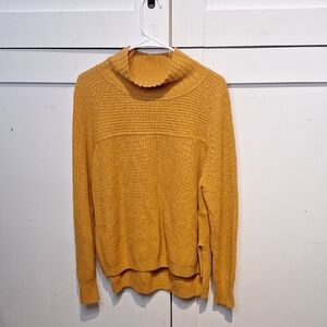 Charli Cozy Mustard Yellow Women's Sweater